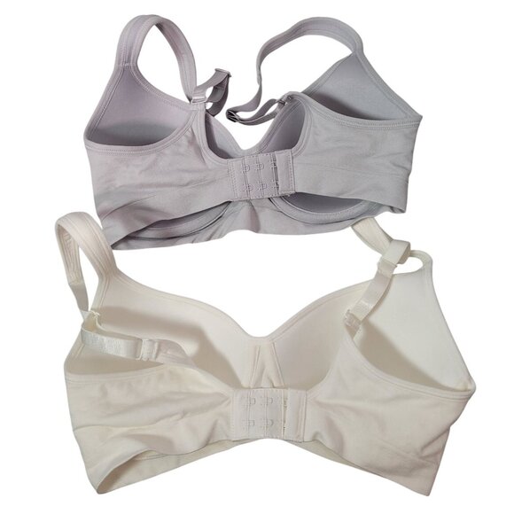 Carole Hochman Seamless Wire-Free Molded Cups Comfort Bra 2-Pack Small - Picture 2 of 14